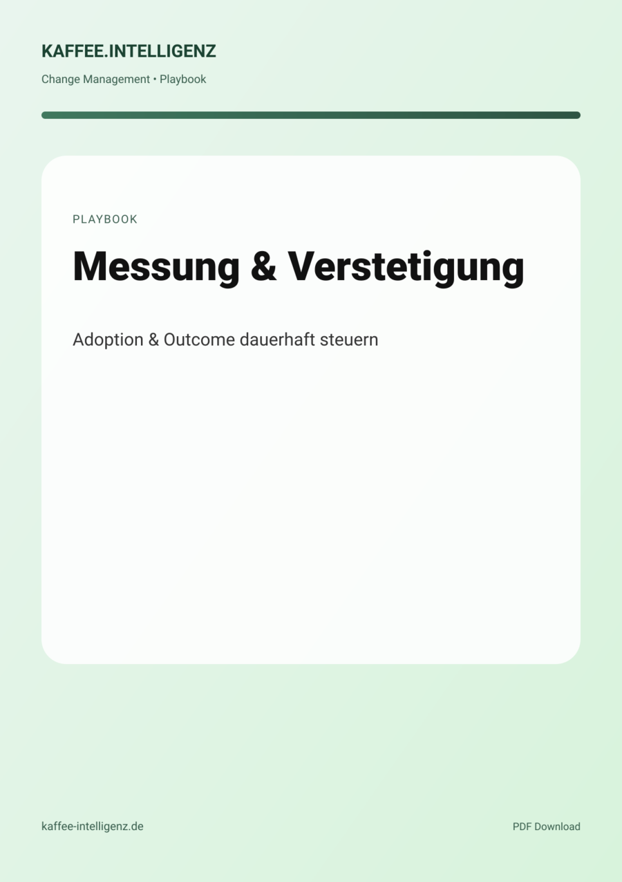 Titelbild: Messung & Verstetigung