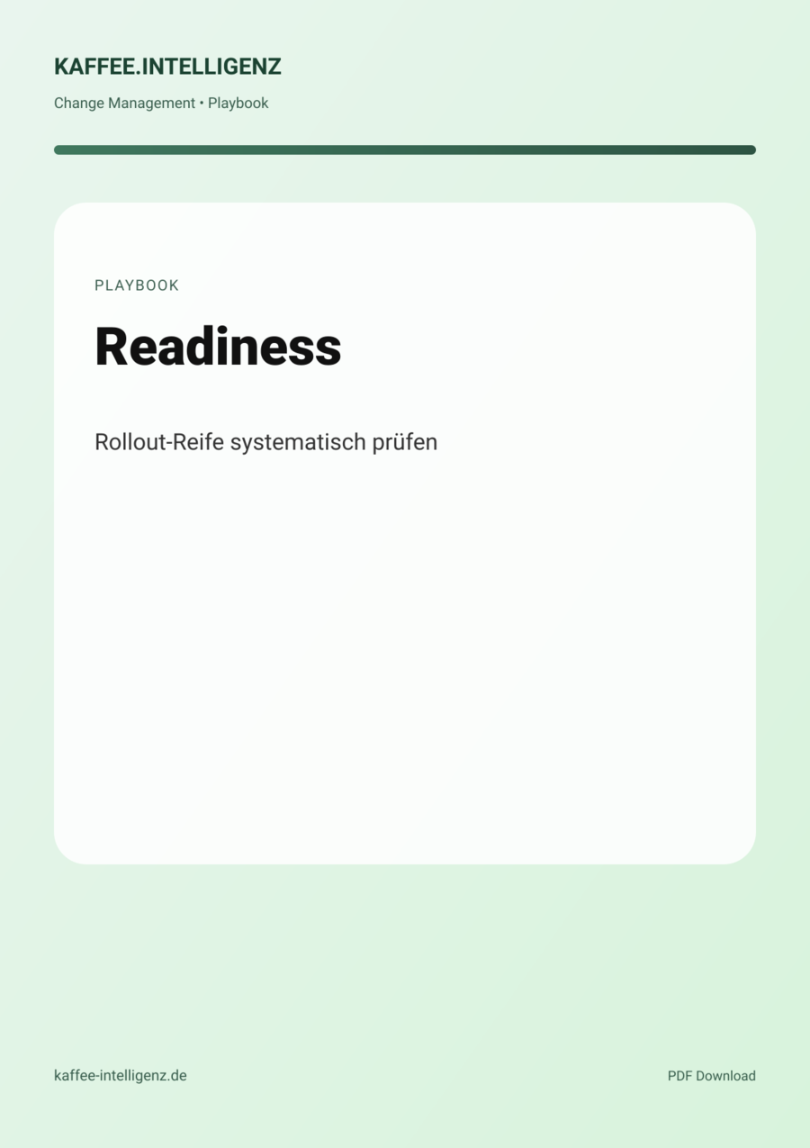 Titelbild: Readiness