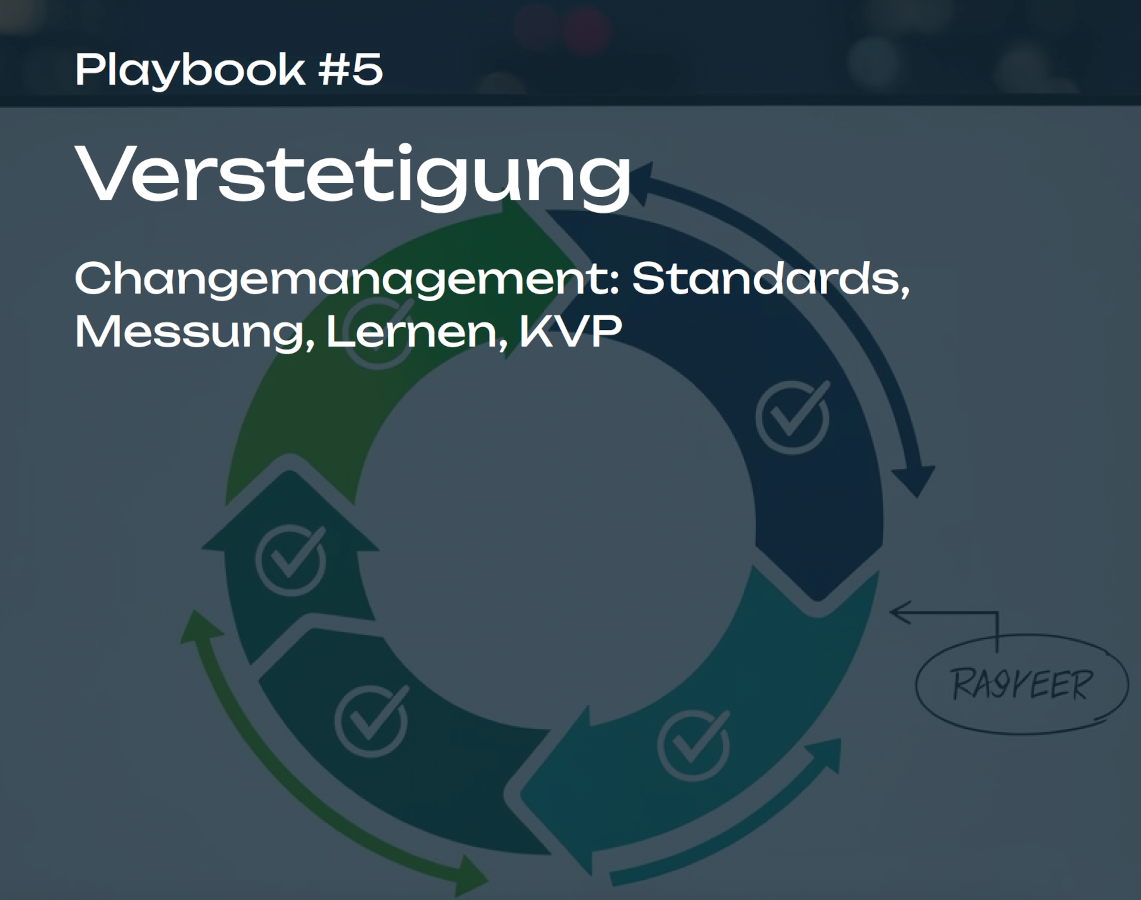 Playbook #5 - Verstetigung